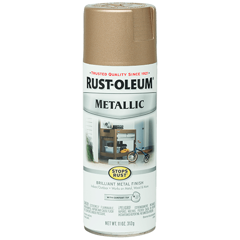 Peinture pour métal Rust-Oleum Metal Expert Designer Finish - Fonte  métallisé